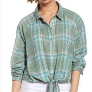 Plaid lightweight shirt from Nordstrom